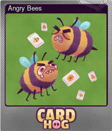 Series 1 - Card 1 of 6 - Angry Bees