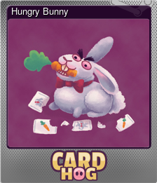 Series 1 - Card 2 of 6 - Hungry Bunny