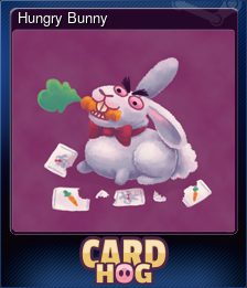Series 1 - Card 2 of 6 - Hungry Bunny