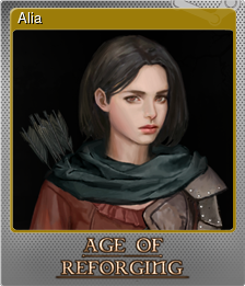 Series 1 - Card 6 of 10 - Alia