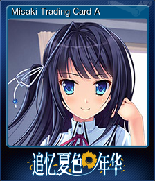 Series 1 - Card 1 of 8 - Misaki Trading Card A