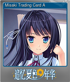 Series 1 - Card 1 of 8 - Misaki Trading Card A