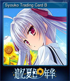 Series 1 - Card 8 of 8 - Syouko Trading Card B
