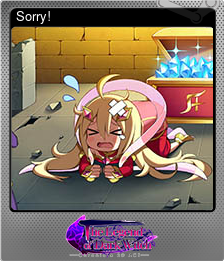 Series 1 - Card 2 of 12 - Sorry!