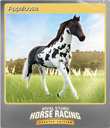 Series 1 - Card 1 of 8 - Appaloosa