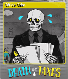 Series 1 - Card 1 of 9 - Office Grim