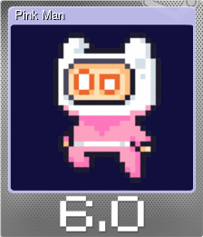 Series 1 - Card 3 of 5 - Pink Man