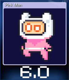Series 1 - Card 3 of 5 - Pink Man
