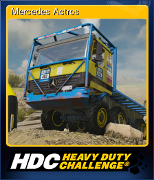 Series 1 - Card 7 of 12 - Mercedes Actros