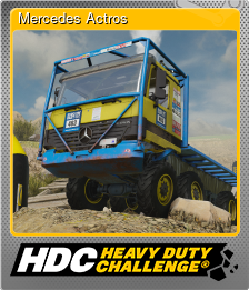 Series 1 - Card 7 of 12 - Mercedes Actros