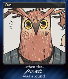 Series 1 - Card 2 of 6 - Owl