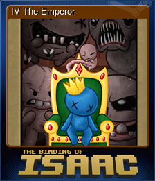 Series 1 - Card 5 of 9 - IV The Emperor