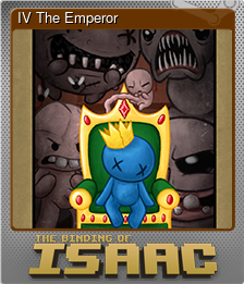 Series 1 - Card 5 of 9 - IV The Emperor