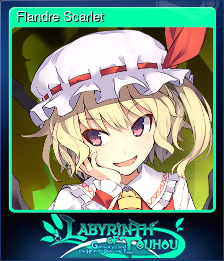 Series 1 - Card 8 of 8 - Flandre Scarlet