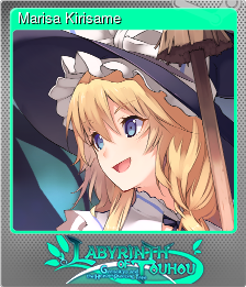 Series 1 - Card 2 of 8 - Marisa Kirisame