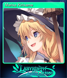 Series 1 - Card 2 of 8 - Marisa Kirisame