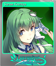 Series 1 - Card 7 of 8 - Sanae Kochiya