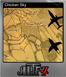 Series 1 - Card 5 of 7 - Chicken Sky