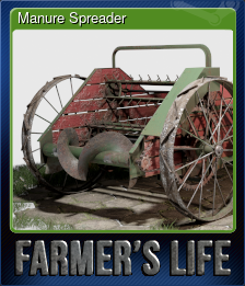 Series 1 - Card 1 of 6 - Manure Spreader