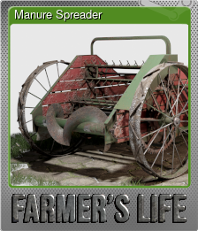 Series 1 - Card 1 of 6 - Manure Spreader