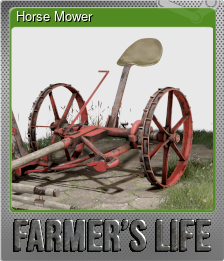 Series 1 - Card 2 of 6 - Horse Mower
