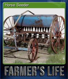 Series 1 - Card 3 of 6 - Horse Seeder