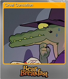 Series 1 - Card 4 of 9 - Cruel Concotion