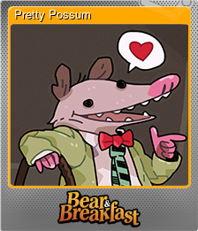 Series 1 - Card 6 of 9 - Pretty Possum