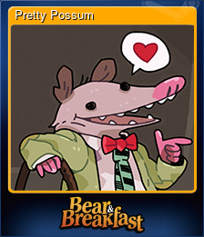 Series 1 - Card 6 of 9 - Pretty Possum