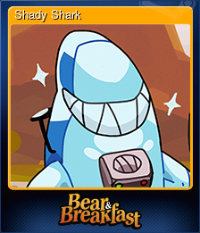 Series 1 - Card 2 of 9 - Shady Shark