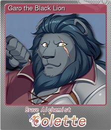 Series 1 - Card 3 of 6 - Garo the Black Lion