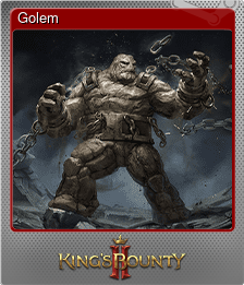 Series 1 - Card 5 of 7 - Golem