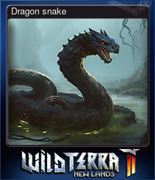 Series 1 - Card 9 of 9 - Dragon snake