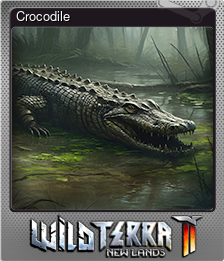 Series 1 - Card 8 of 9 - Crocodile
