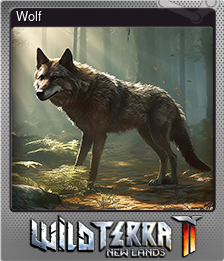 Series 1 - Card 3 of 9 - Wolf