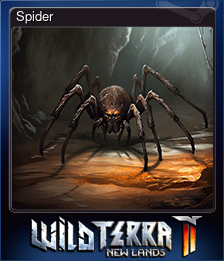 Series 1 - Card 6 of 9 - Spider