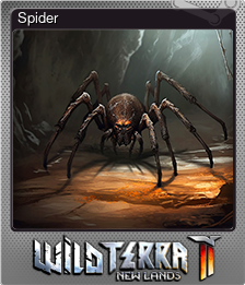 Series 1 - Card 6 of 9 - Spider