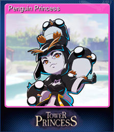 Series 1 - Card 7 of 7 - Penguin Princess