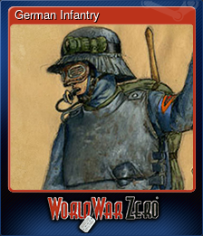 Series 1 - Card 2 of 6 - German Infantry