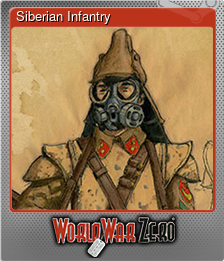 Series 1 - Card 6 of 6 - Siberian Infantry