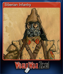 Series 1 - Card 6 of 6 - Siberian Infantry