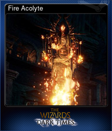 Series 1 - Card 3 of 7 - Fire Acolyte