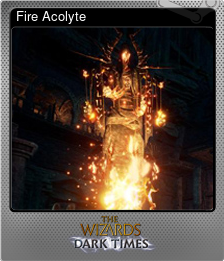 Series 1 - Card 3 of 7 - Fire Acolyte