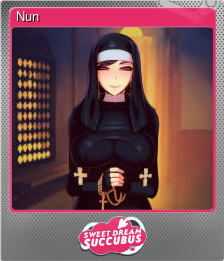 Series 1 - Card 3 of 5 - Nun