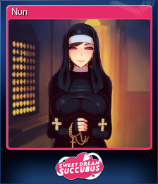 Series 1 - Card 3 of 5 - Nun