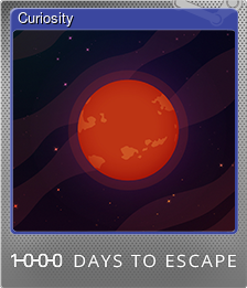 Series 1 - Card 1 of 5 - Curiosity