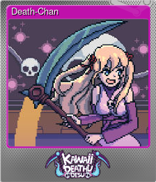 Series 1 - Card 1 of 12 - Death-Chan