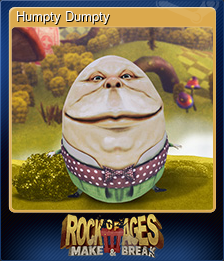 Series 1 - Card 2 of 8 - Humpty Dumpty
