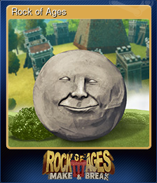 Series 1 - Card 6 of 8 - Rock of Ages
