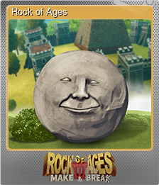 Series 1 - Card 6 of 8 - Rock of Ages